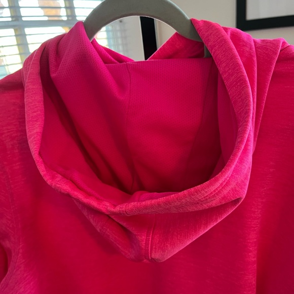 ADIDAS PRE-LOVED AUTHENTIC PINK COZY HOODIE SWEATSHIRT WITH KANGAROO POCKETS. - Picture 4 of 17